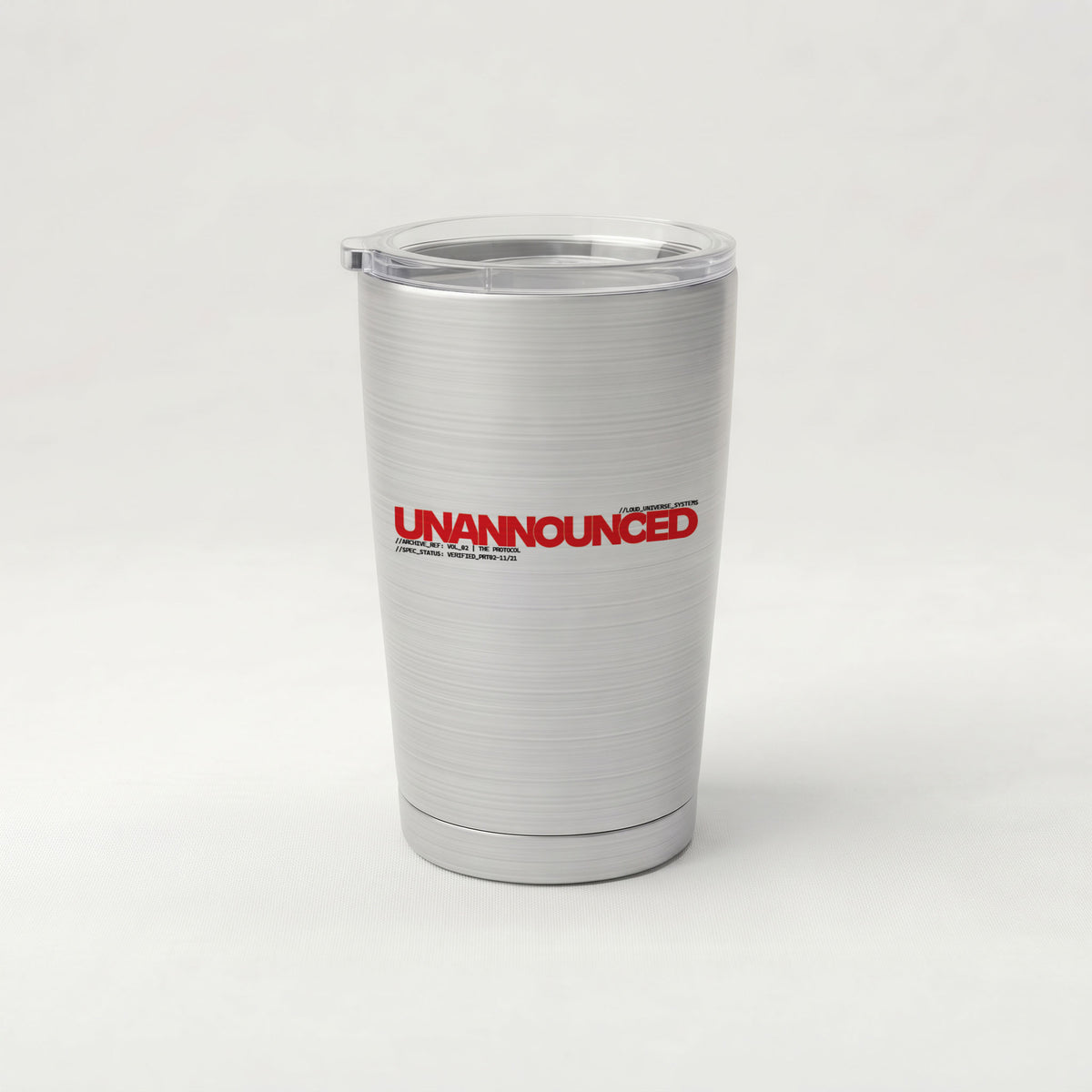 UNANNOUNCED | Cone Insulated Tumbler | Vol. 2