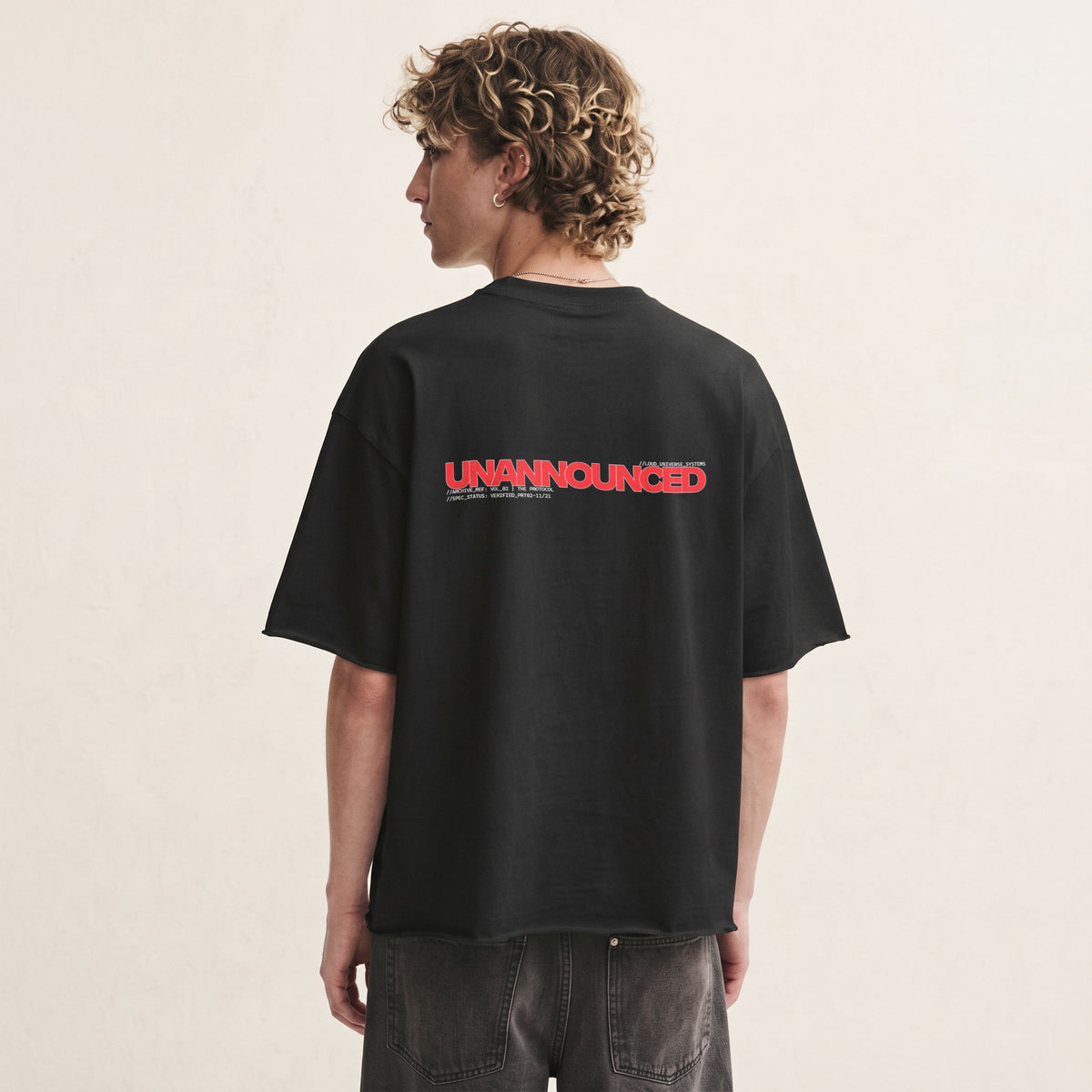 UNANNOUNCED | Unisex Oversized Heavyweight T-Shirt  | Vol. 2