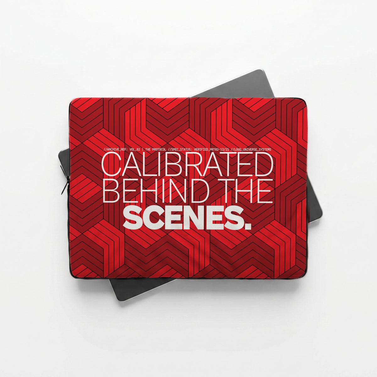 CALIBRATED BEHIND THE SCENES | Protective Laptop Sleeve  | Vol. 2
