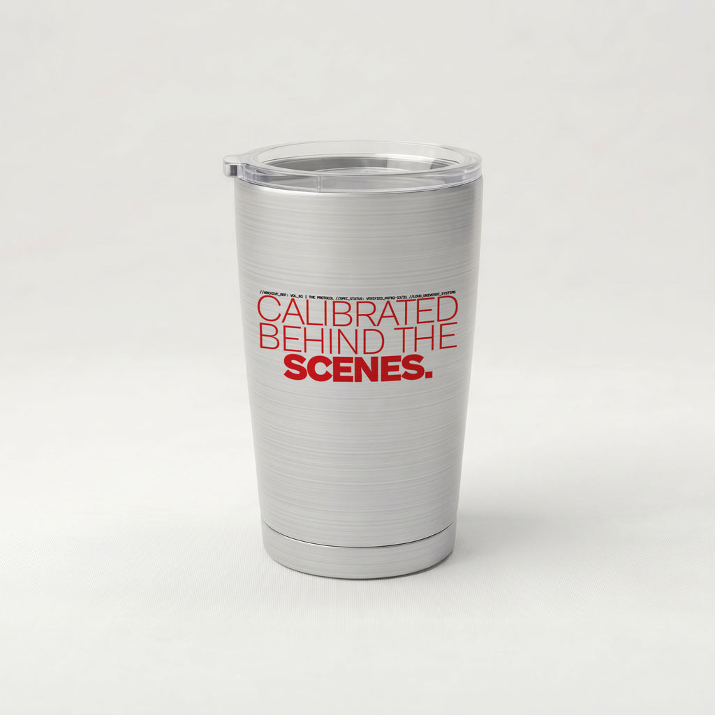 CALIBRATED BEHIND THE SCENES | Cone Insulated Tumbler | Vol. 2