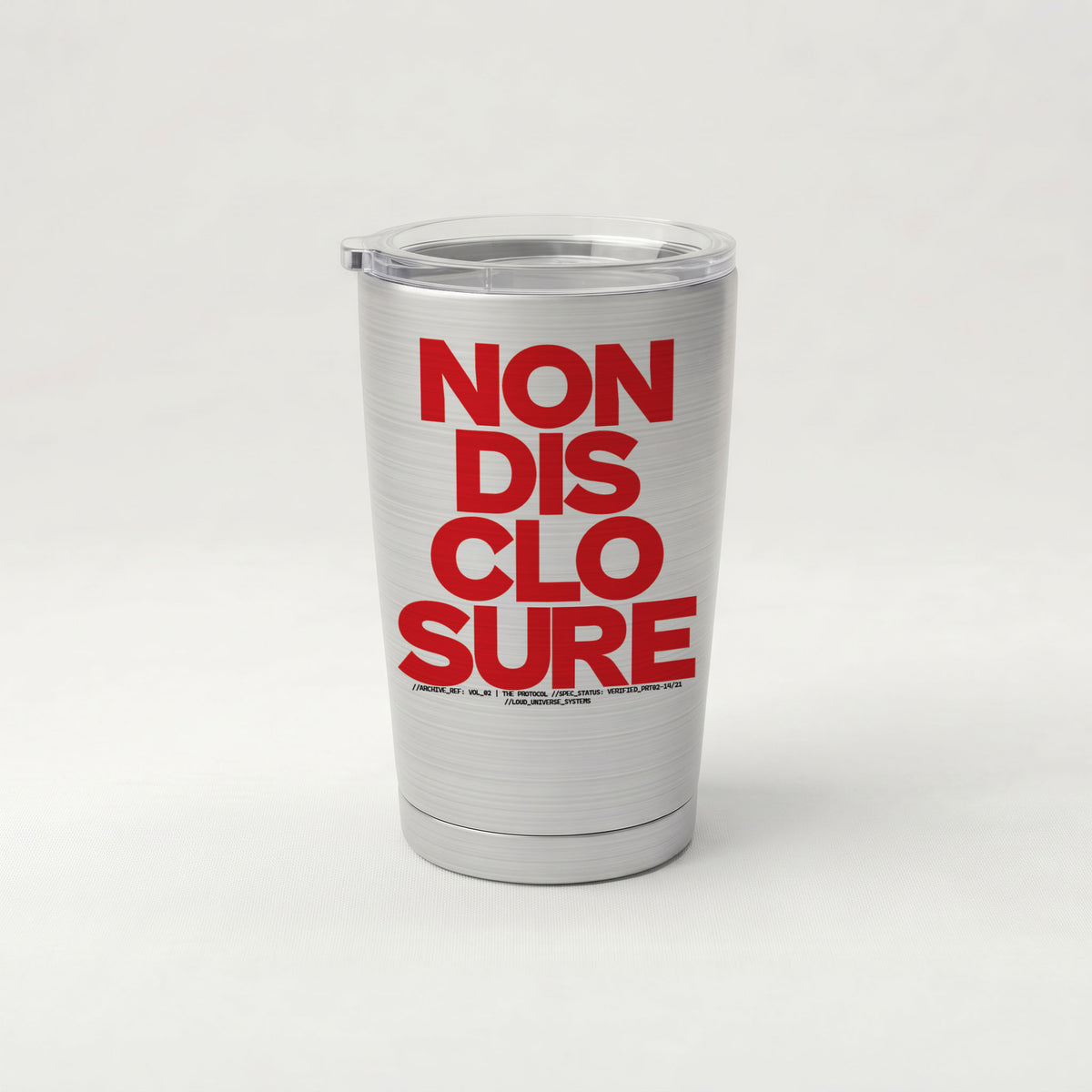 NON-DISCLOSURE | Cone Insulated Tumbler | Vol. 2