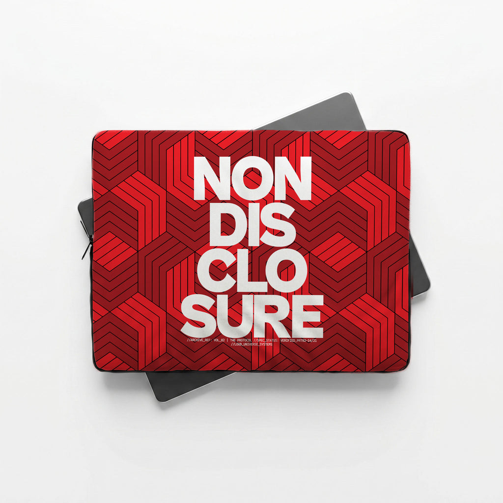 NON-DISCLOSURE | Protective Laptop Sleeve  | Vol. 2