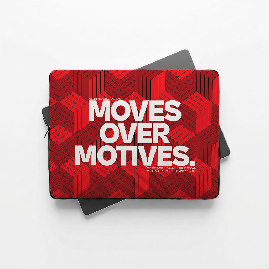 MOVES OVER MOTIVES | Protective Laptop Sleeve  | Vol. 2