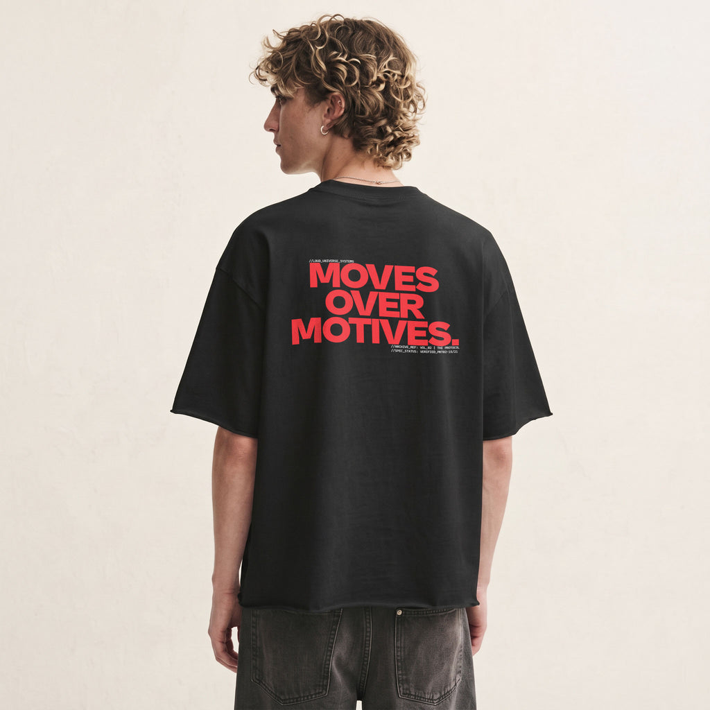 MOVES OVER MOTIVES | Unisex Oversized Heavyweight T-Shirt  | Vol. 2