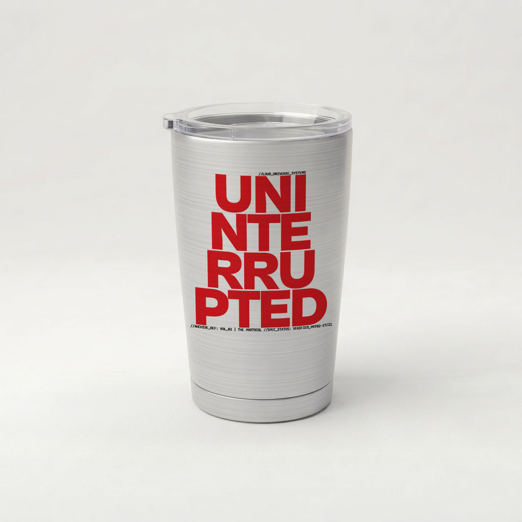 UNINTERRUPTED COMPOUNDING | Cone Insulated Tumbler | Vol. 2