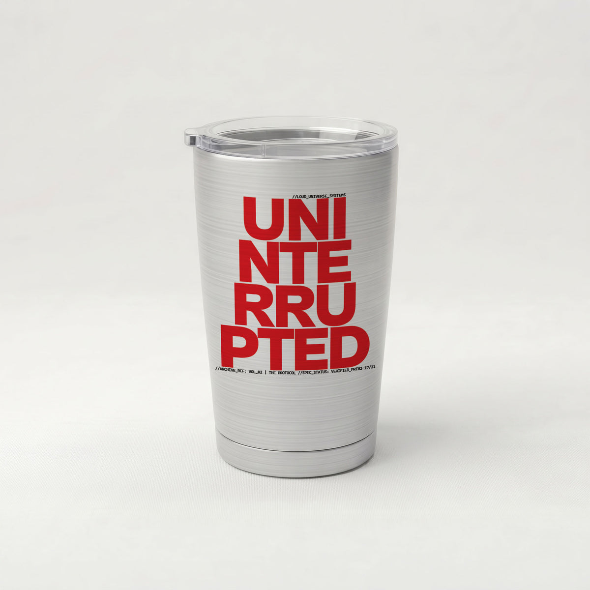 UNINTERRUPTED COMPOUNDING | Cone Insulated Tumbler | Vol. 2