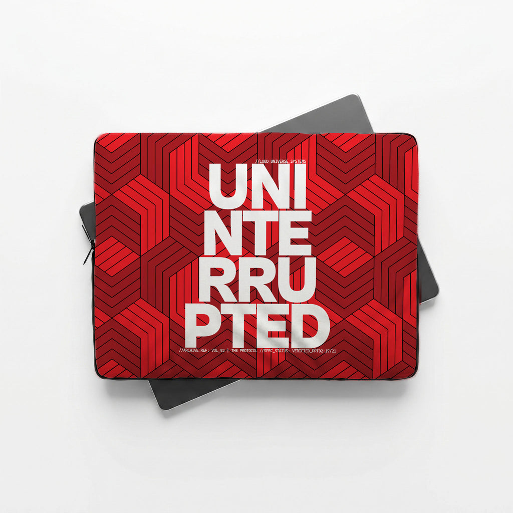 UNINTERRUPTED COMPOUNDING | Protective Laptop Sleeve  | Vol. 2
