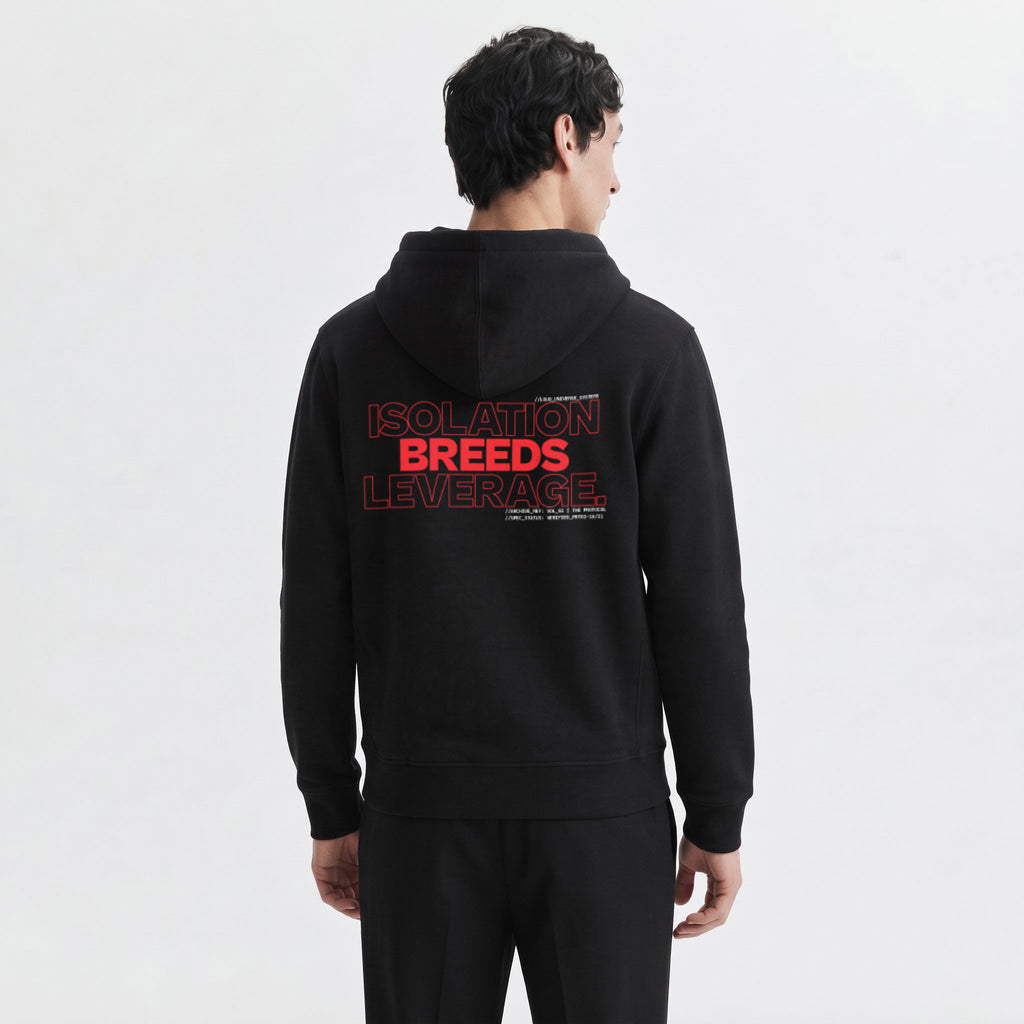 ISOLATION BREEDS LEVERAGE | Unisex Heavyweight French Terry Hoodie | Vol. 2