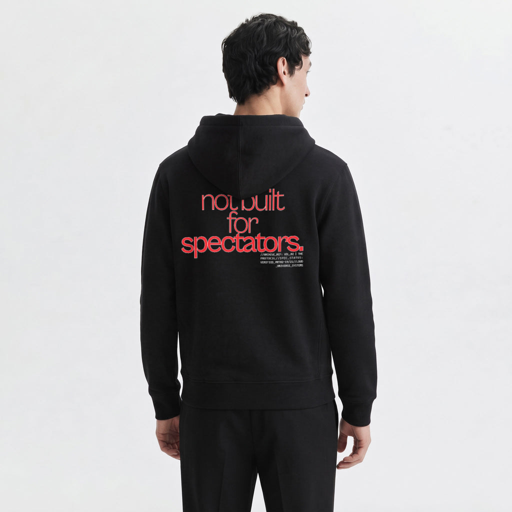 NOT BUILT FOR SPECTATORS | Unisex Heavyweight French Terry Hoodie | Vol. 2