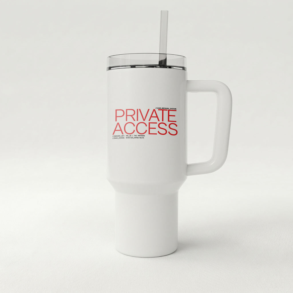 PRIVATE ACCESS | High-Capacity Handled Tumbler | Vol. 2