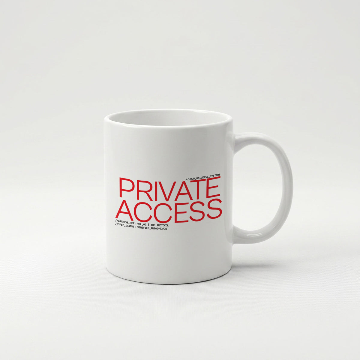 PRIVATE ACCESS | Coffee Mug | Vol. 2
