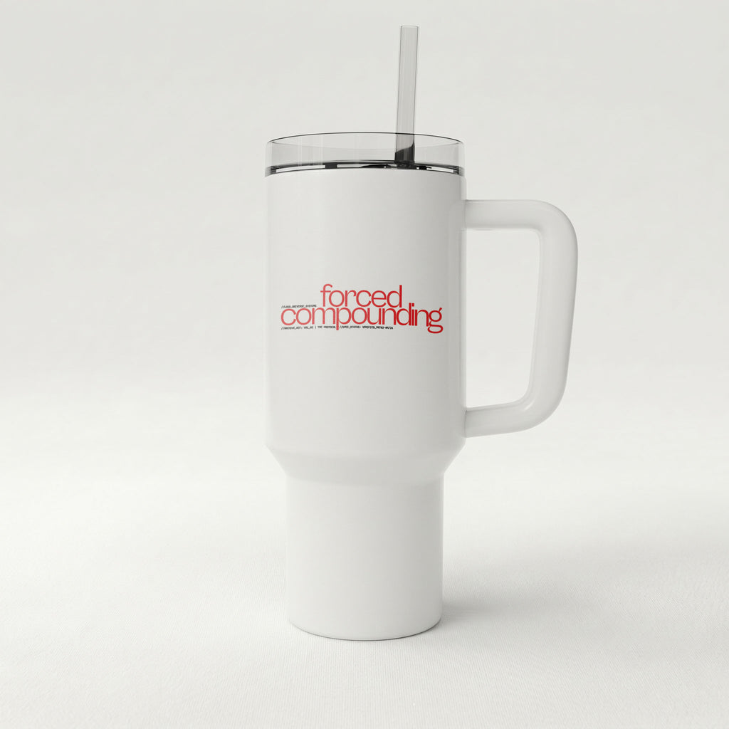 FORCED COMPOUNDING | High-Capacity Handled Tumbler | Vol. 2