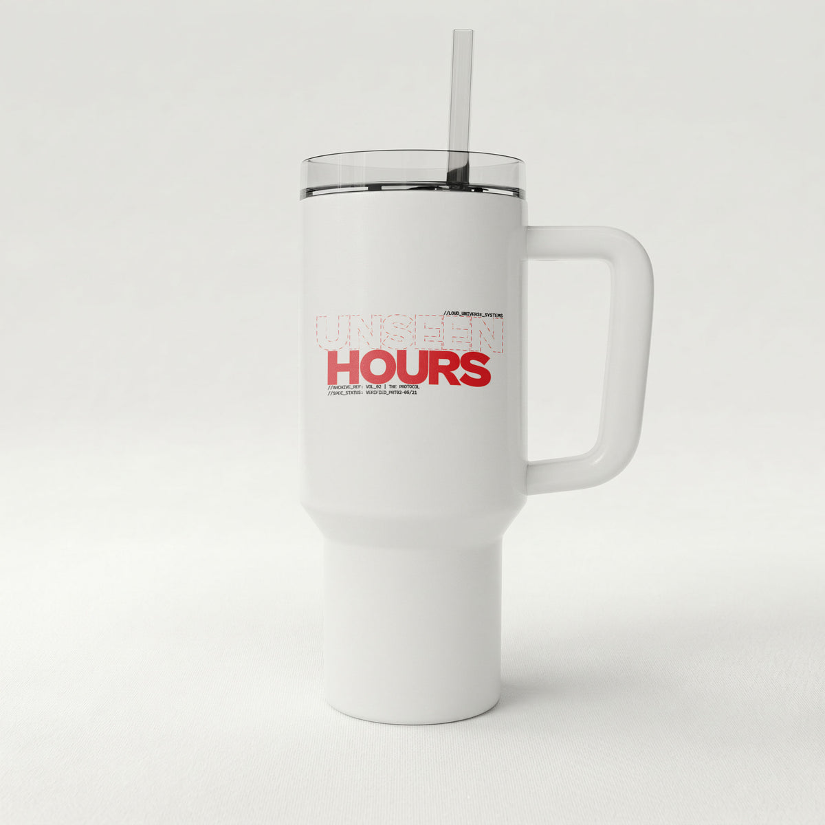 UNSEEN HOURS | High-Capacity Handled Tumbler | Vol. 2