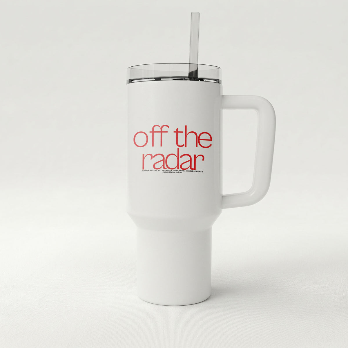 OFF THE RADAR | High-Capacity Handled Tumbler | Vol. 2