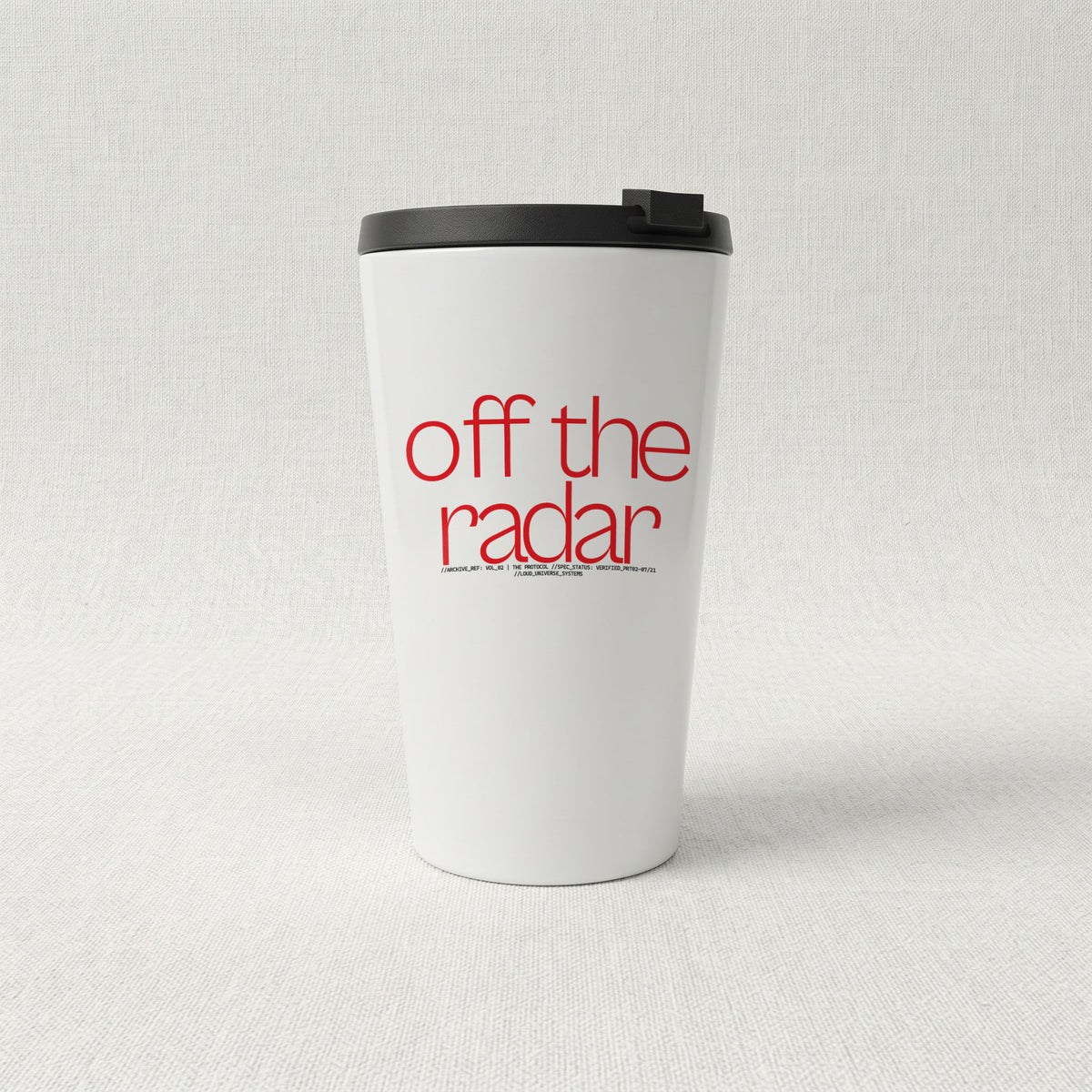 OFF THE RADAR | Cone Insulated Tumbler | Vol. 2