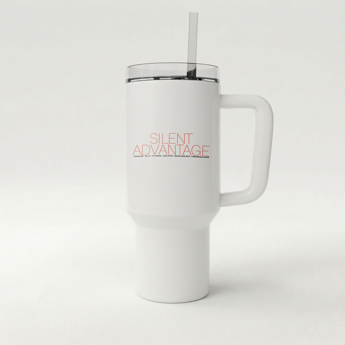 SILENT ADVANTAGE | High-Capacity Handled Tumbler | Vol. 2