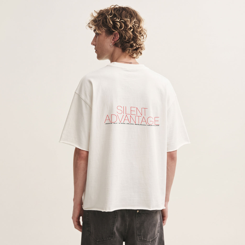 SILENT ADVANTAGE | Unisex Oversized Heavyweight T-Shirt  | Vol. 2