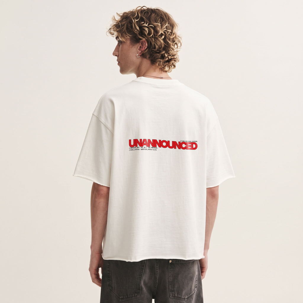 UNANNOUNCED | Unisex Oversized Heavyweight T-Shirt  | Vol. 2