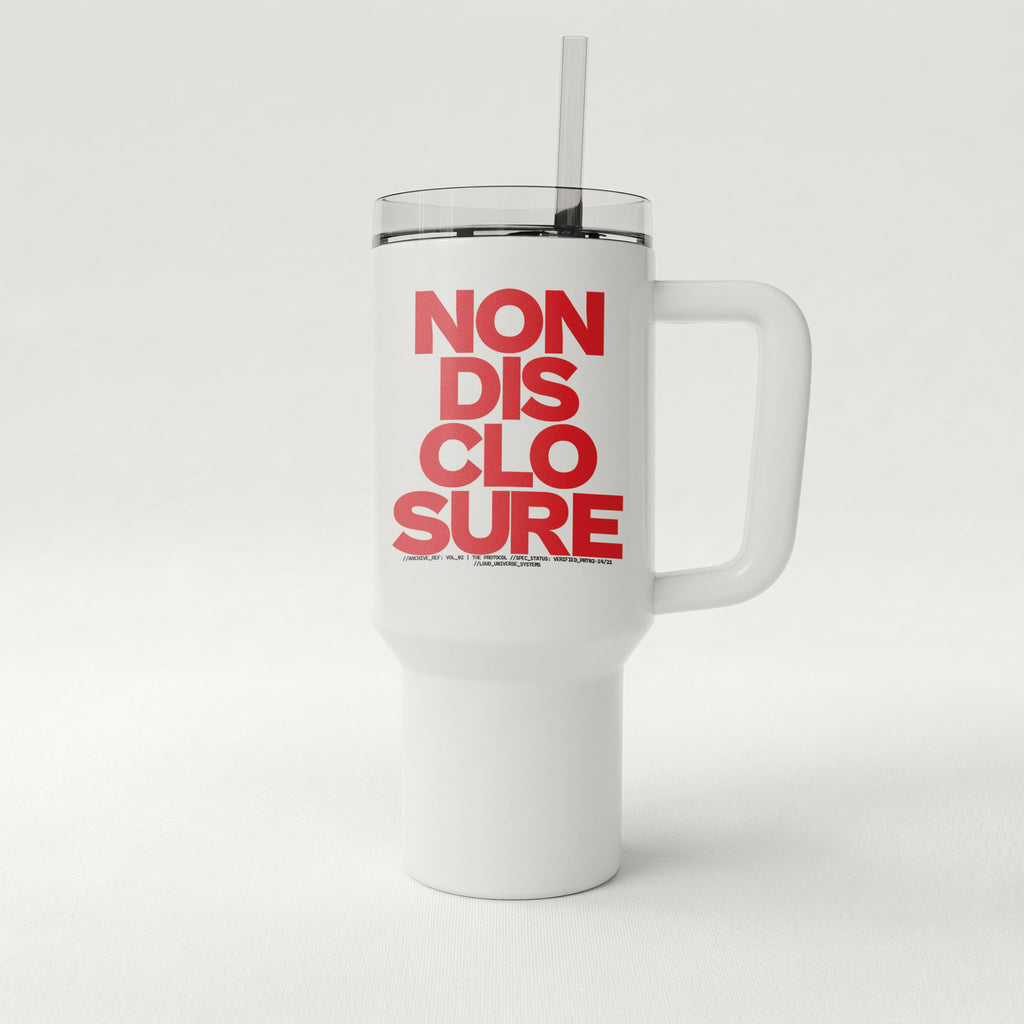 NON-DISCLOSURE | High-Capacity Handled Tumbler | Vol. 2
