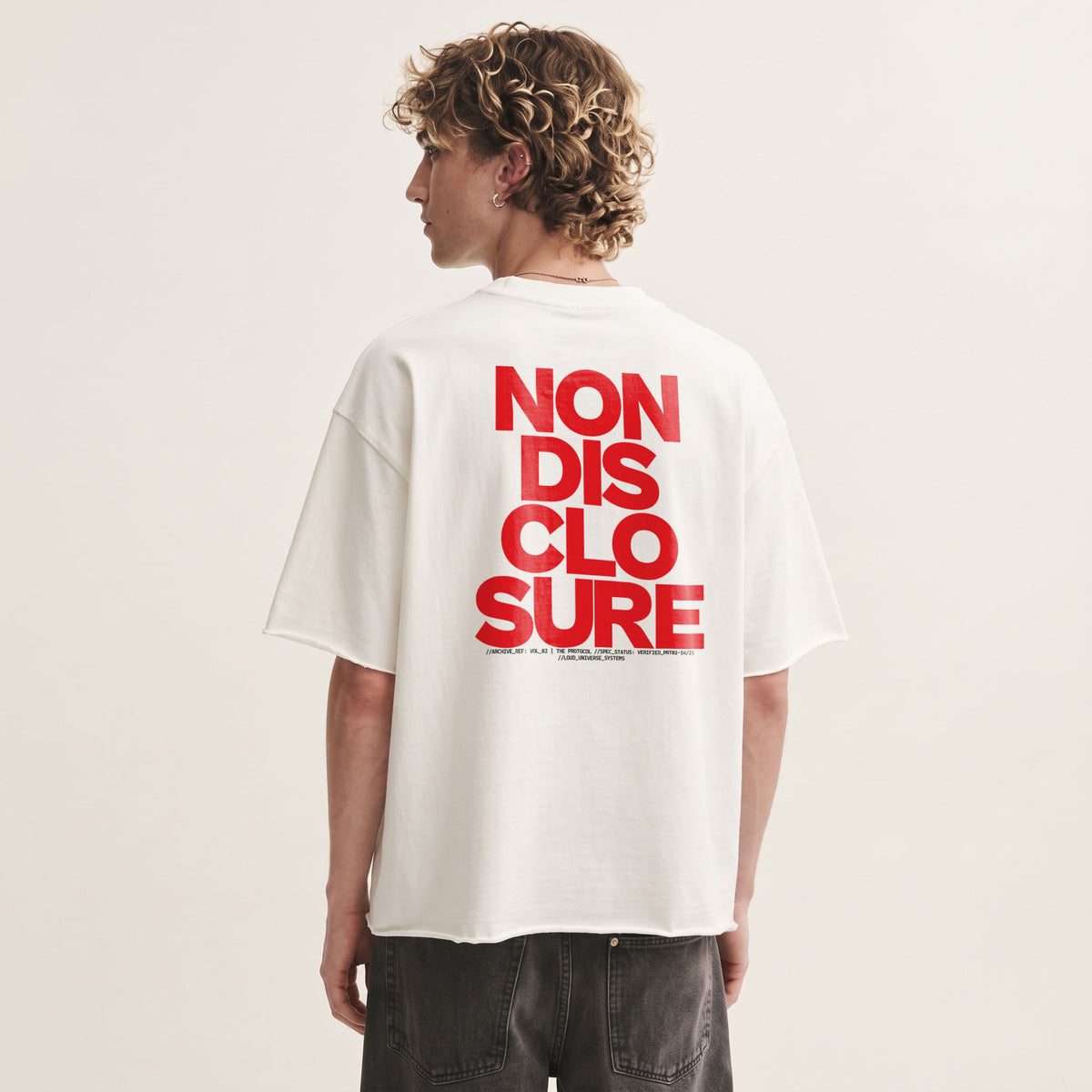 NON-DISCLOSURE | Unisex Oversized Heavyweight T-Shirt  | Vol. 2