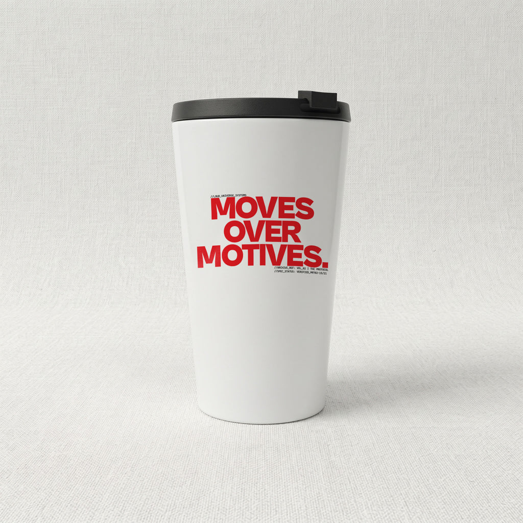 MOVES OVER MOTIVES | Cone Insulated Tumbler | Vol. 2