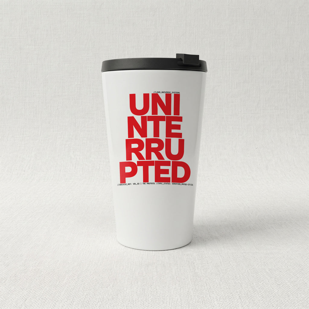 UNINTERRUPTED COMPOUNDING | Cone Insulated Tumbler | Vol. 2