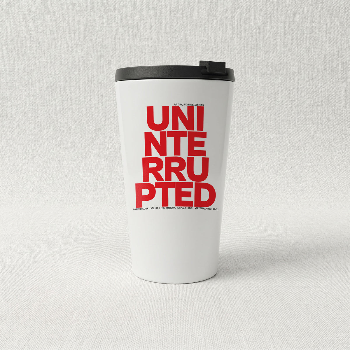 UNINTERRUPTED COMPOUNDING | Cone Insulated Tumbler | Vol. 2