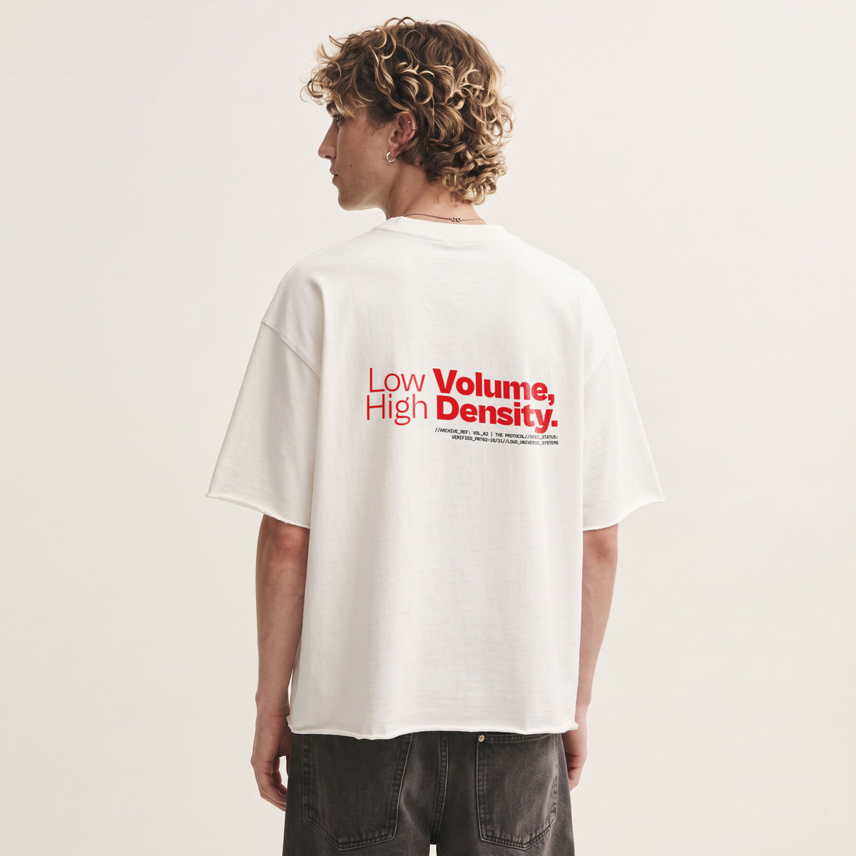 LOW VOLUME HIGH DENSITY | Unisex Oversized Heavyweight T-Shirt  | Vol. 2