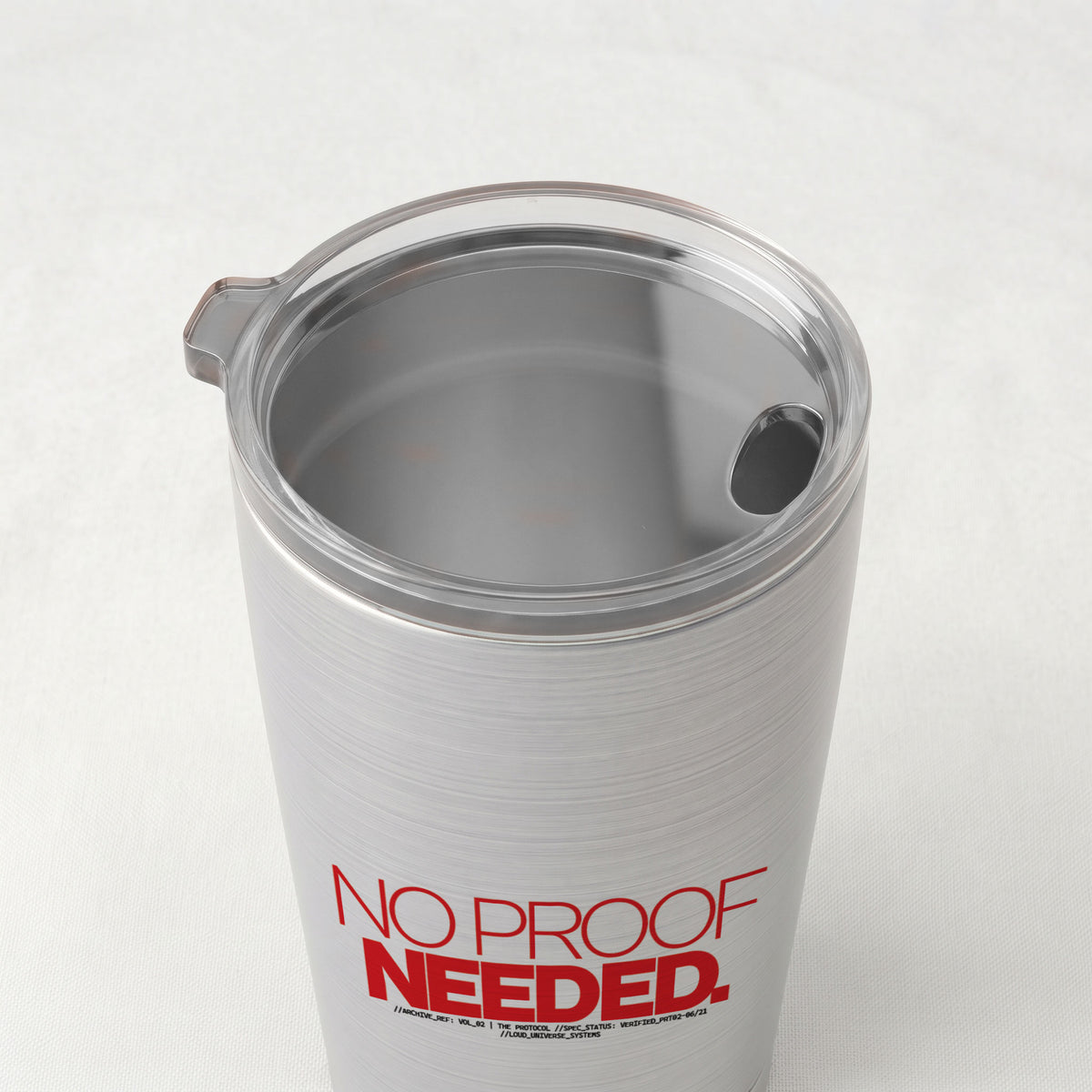 NO PROOF NEEDED | Cone Insulated Tumbler | Vol. 2