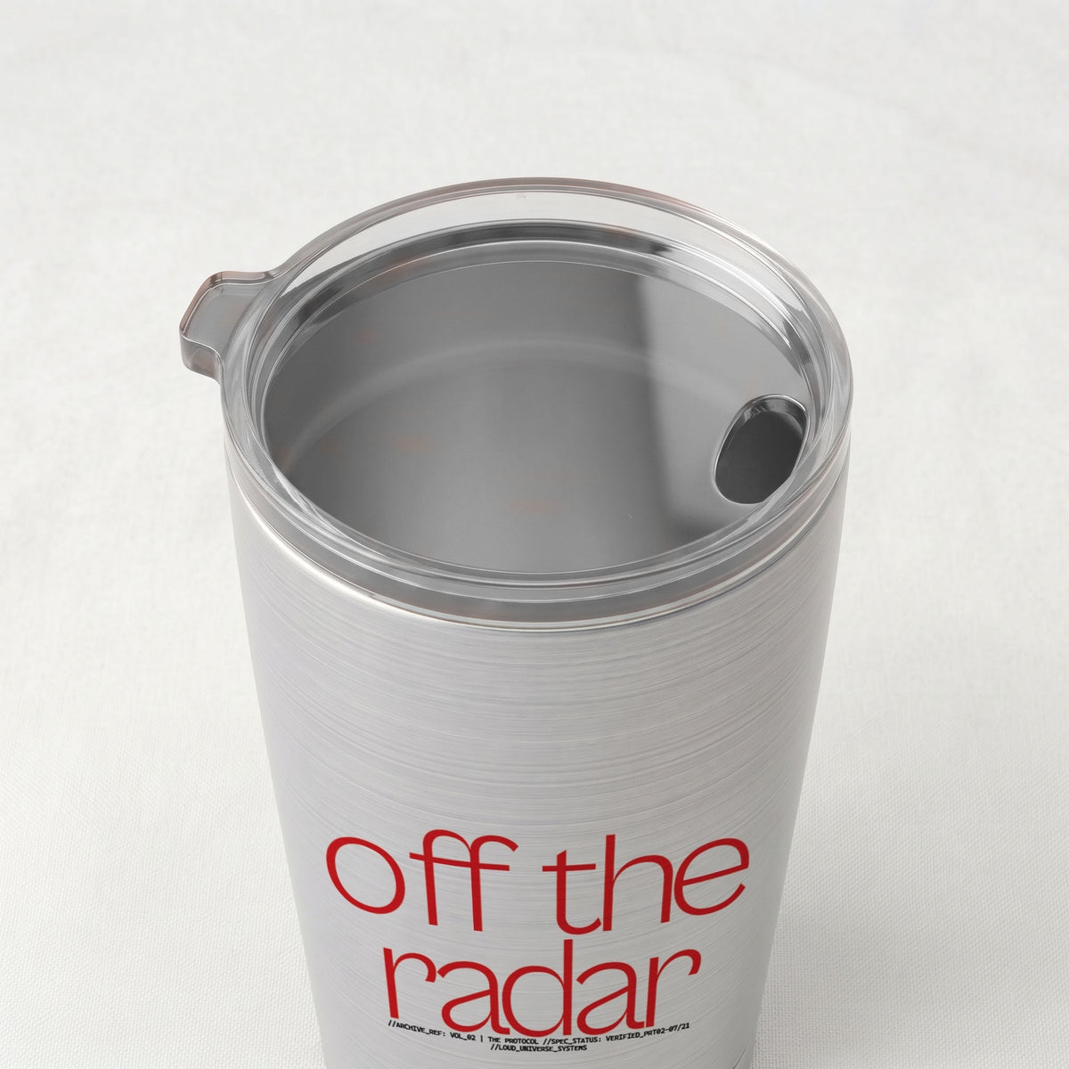 OFF THE RADAR | Cone Insulated Tumbler | Vol. 2