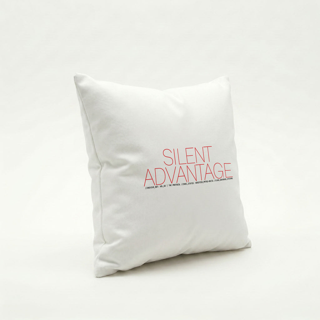 SILENT ADVANTAGE | Throw Pillow | Vol. 2