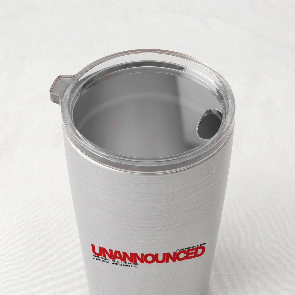 UNANNOUNCED | Cone Insulated Tumbler | Vol. 2