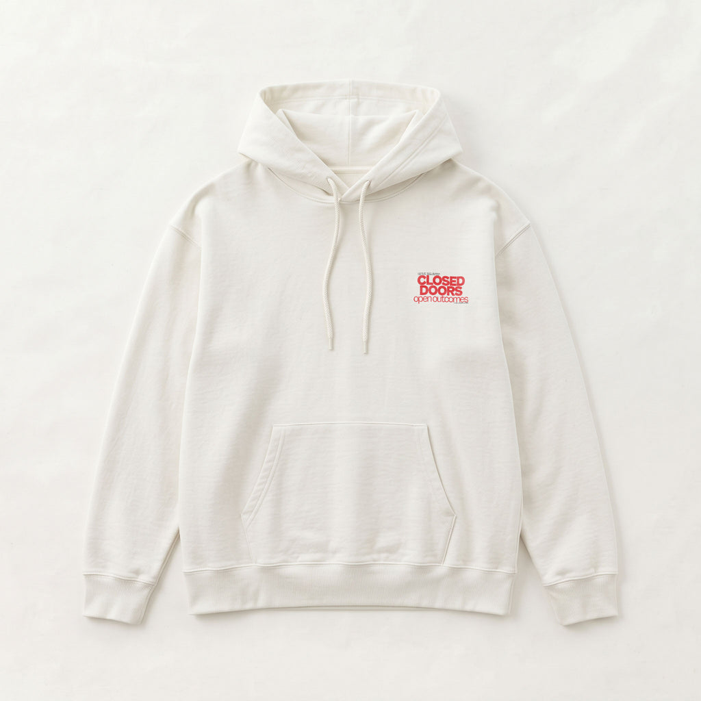 CLOSED DOORS OPEN OUTCOMES | Unisex Heavyweight French Terry Hoodie | Vol. 2
