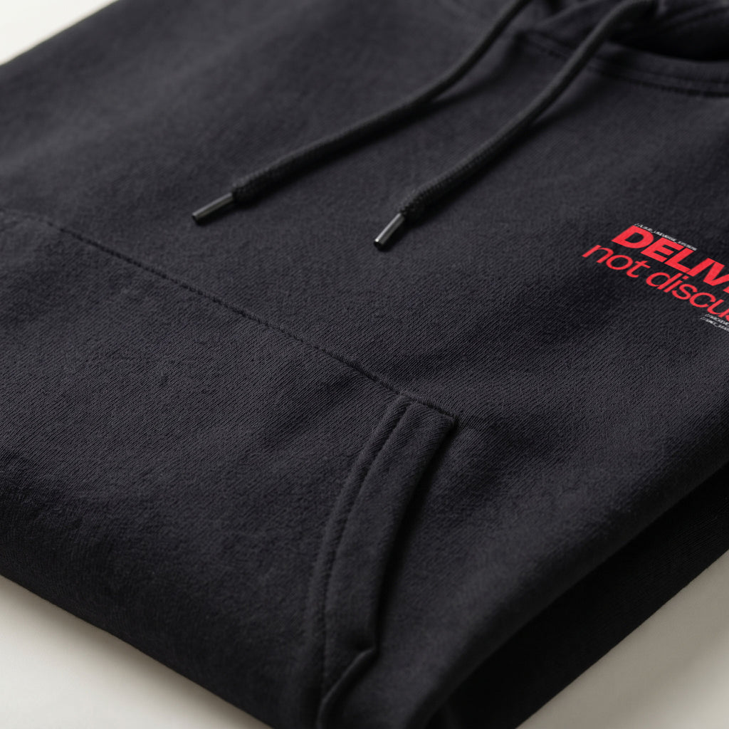DELIVERED, NOT DISCUSSED | Unisex Heavyweight French Terry Hoodie | Vol. 2