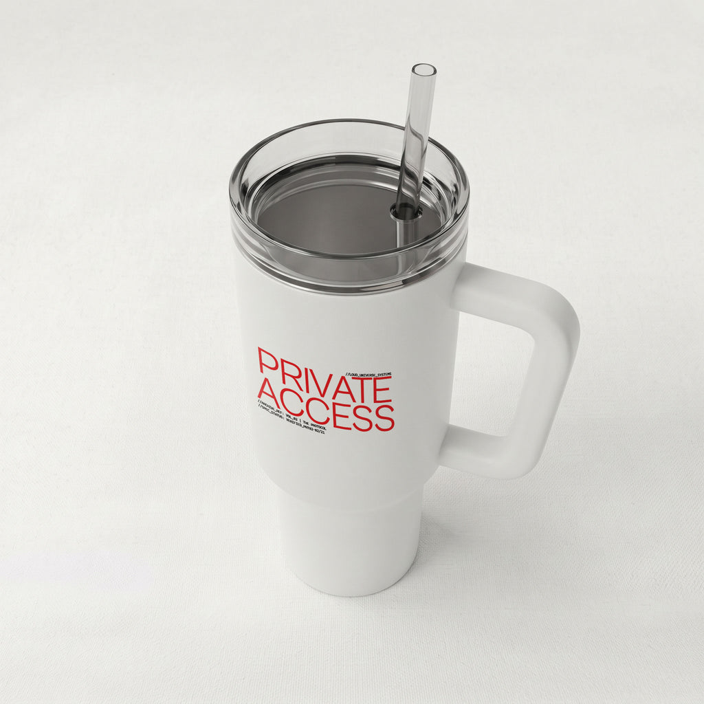 PRIVATE ACCESS | High-Capacity Handled Tumbler | Vol. 2