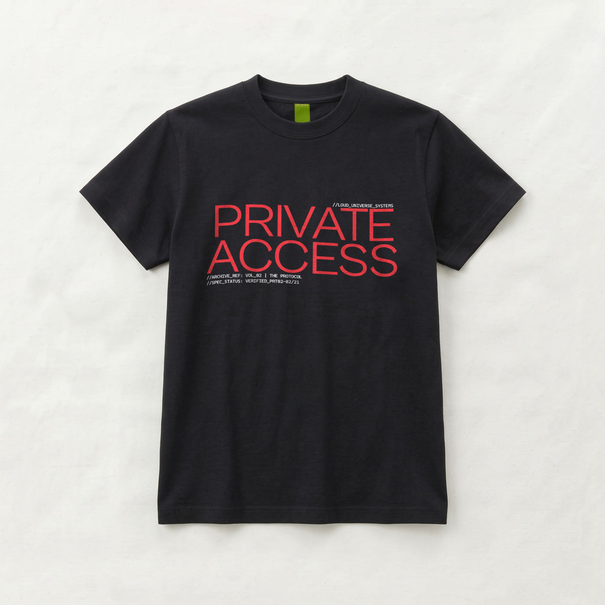 PRIVATE ACCESS | Unisex Regular Fit Minimalist T-Shirt | Vol. 2