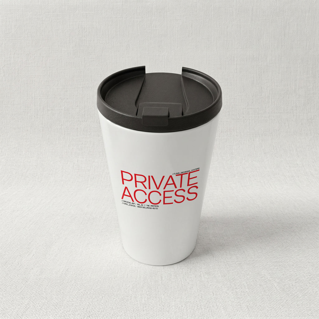 PRIVATE ACCESS | Cone Insulated Tumbler | Vol. 2