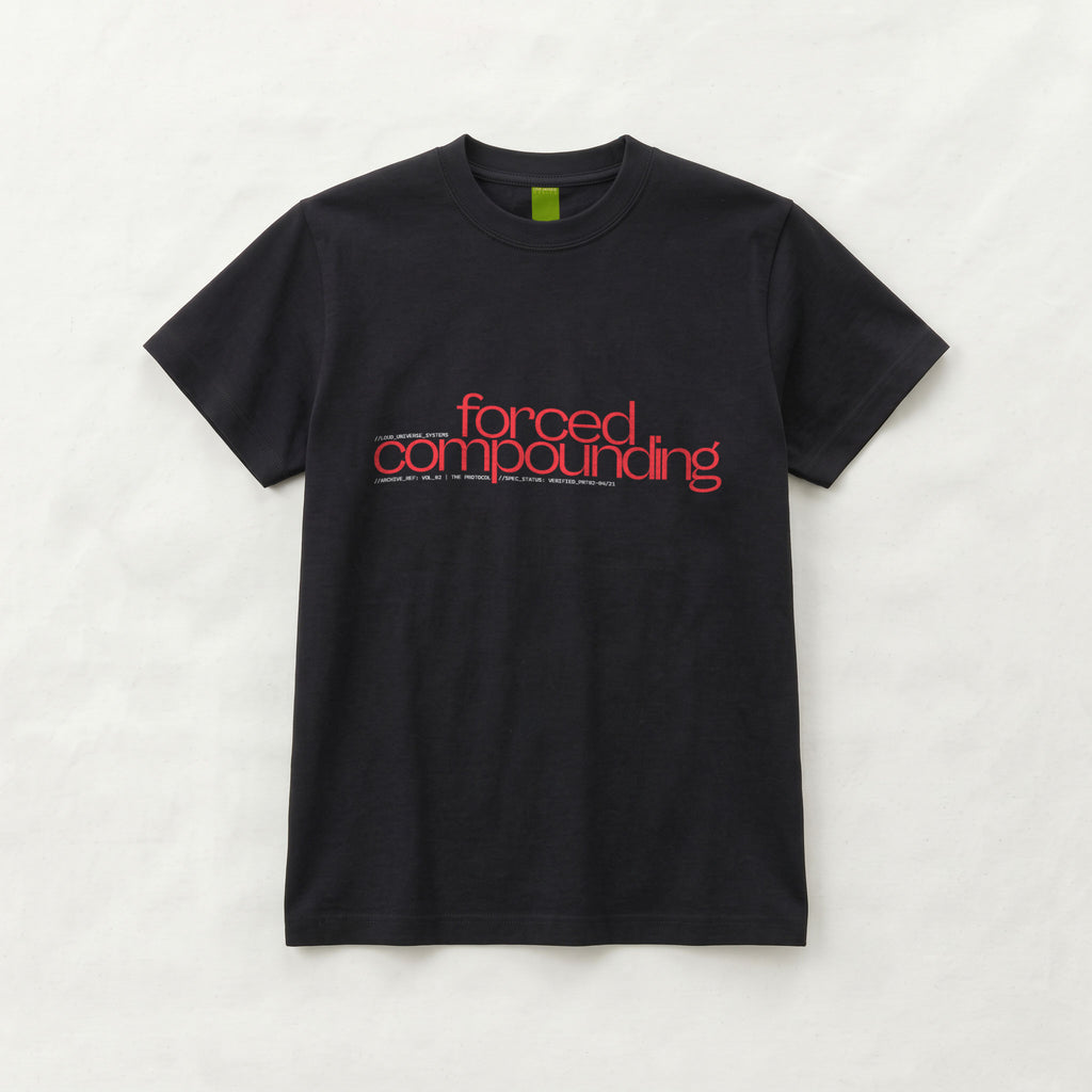 FORCED COMPOUNDING | Unisex Regular Fit Minimalist T-Shirt | Vol. 2