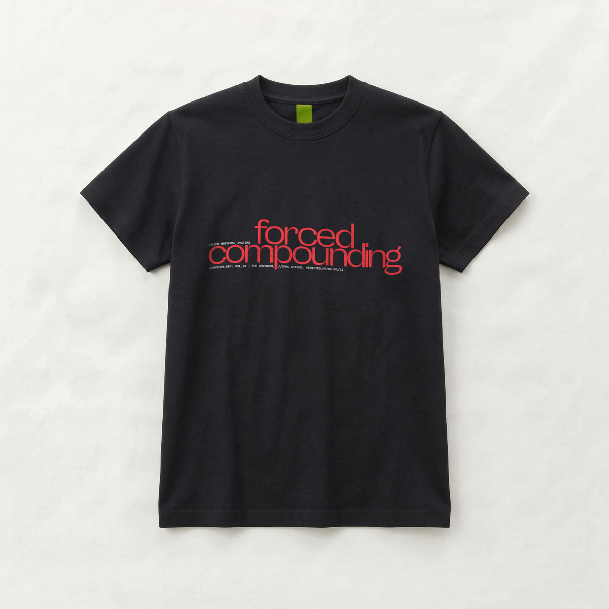 FORCED COMPOUNDING | Unisex Regular Fit Minimalist T-Shirt | Vol. 2