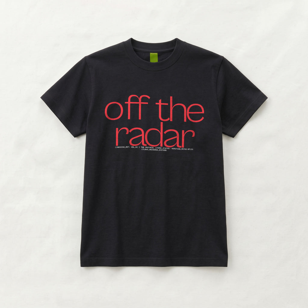 OFF THE RADAR | Unisex Regular Fit Minimalist T-Shirt | Vol. 2