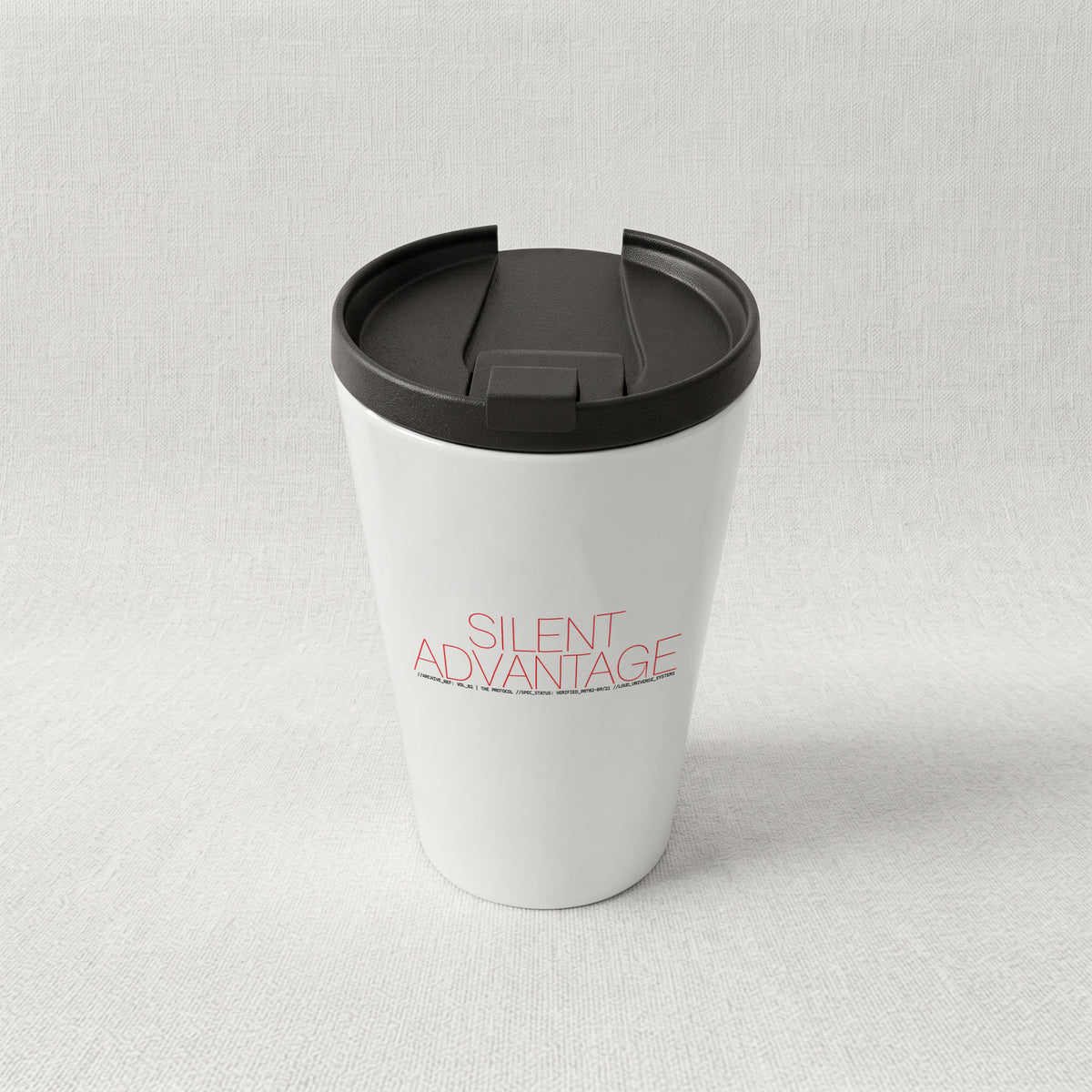 SILENT ADVANTAGE | Cone Insulated Tumbler | Vol. 2