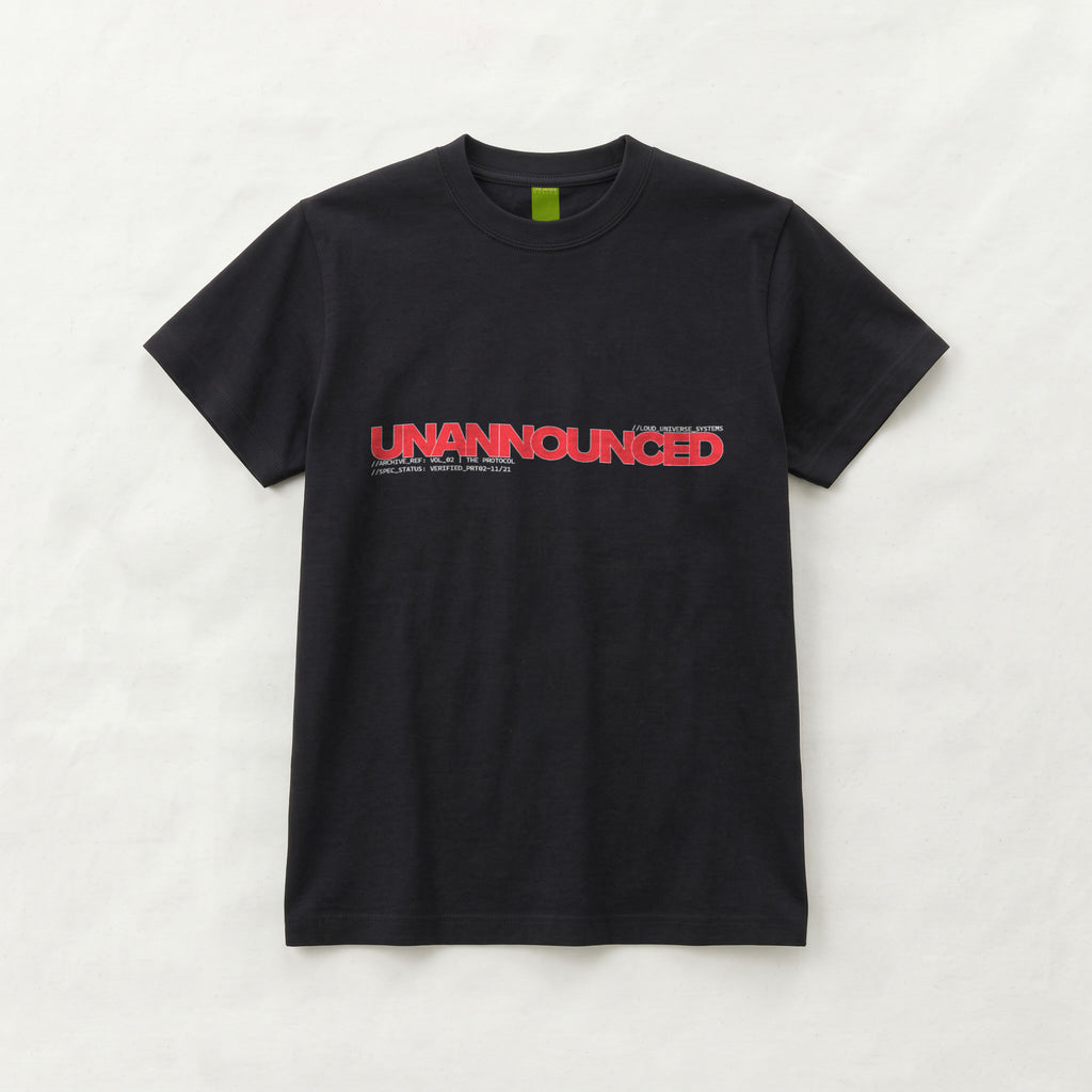 UNANNOUNCED | Unisex Regular Fit Minimalist T-Shirt | Vol. 2
