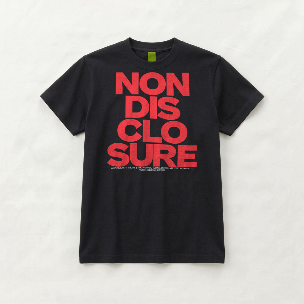 NON-DISCLOSURE | Unisex Regular Fit Minimalist T-Shirt | Vol. 2