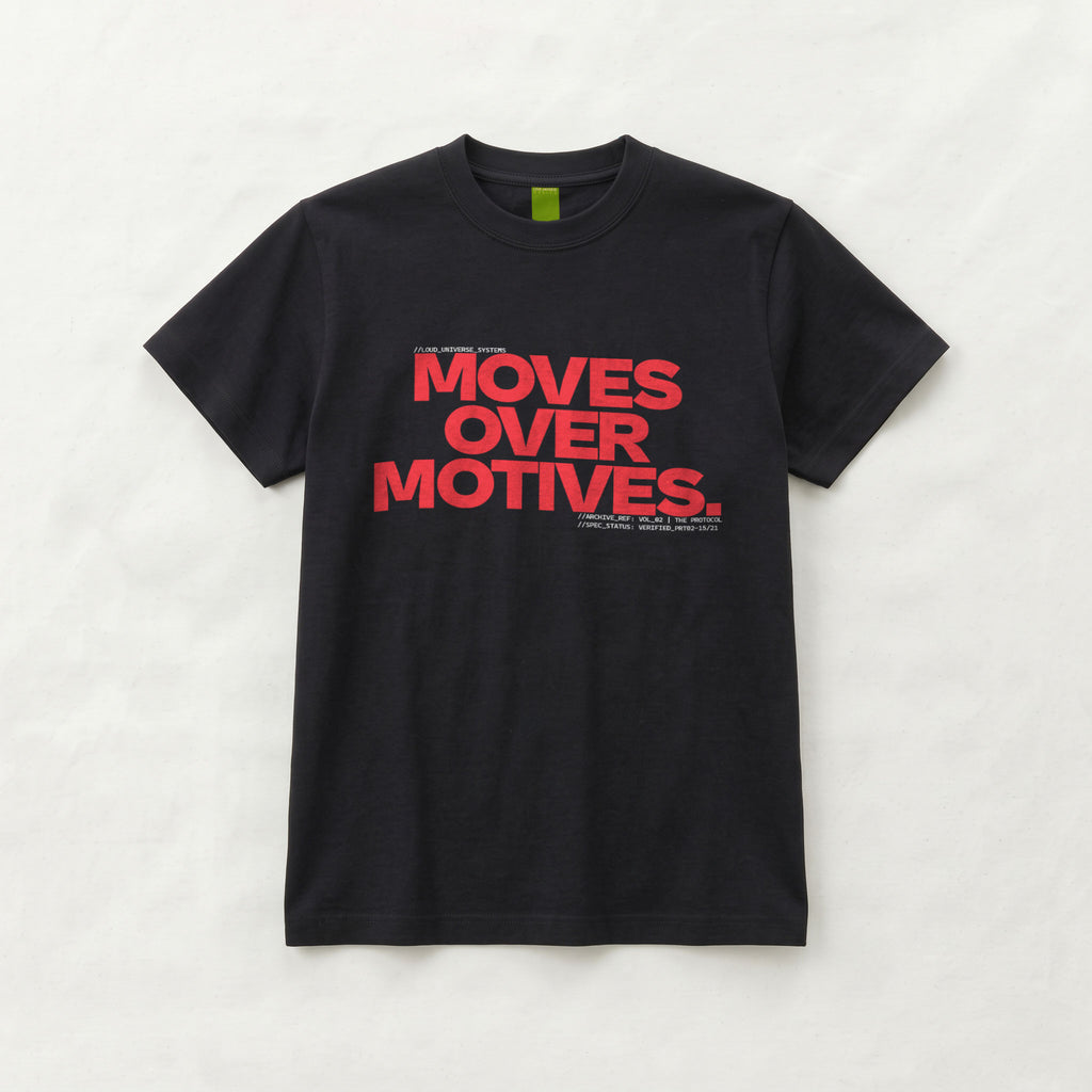 MOVES OVER MOTIVES | Unisex Regular Fit Minimalist T-Shirt | Vol. 2