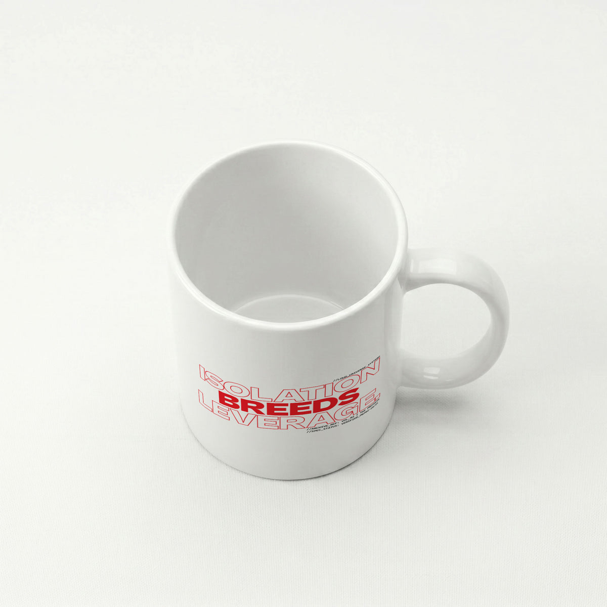 ISOLATION BREEDS LEVERAGE | Coffee Mug | Vol. 2