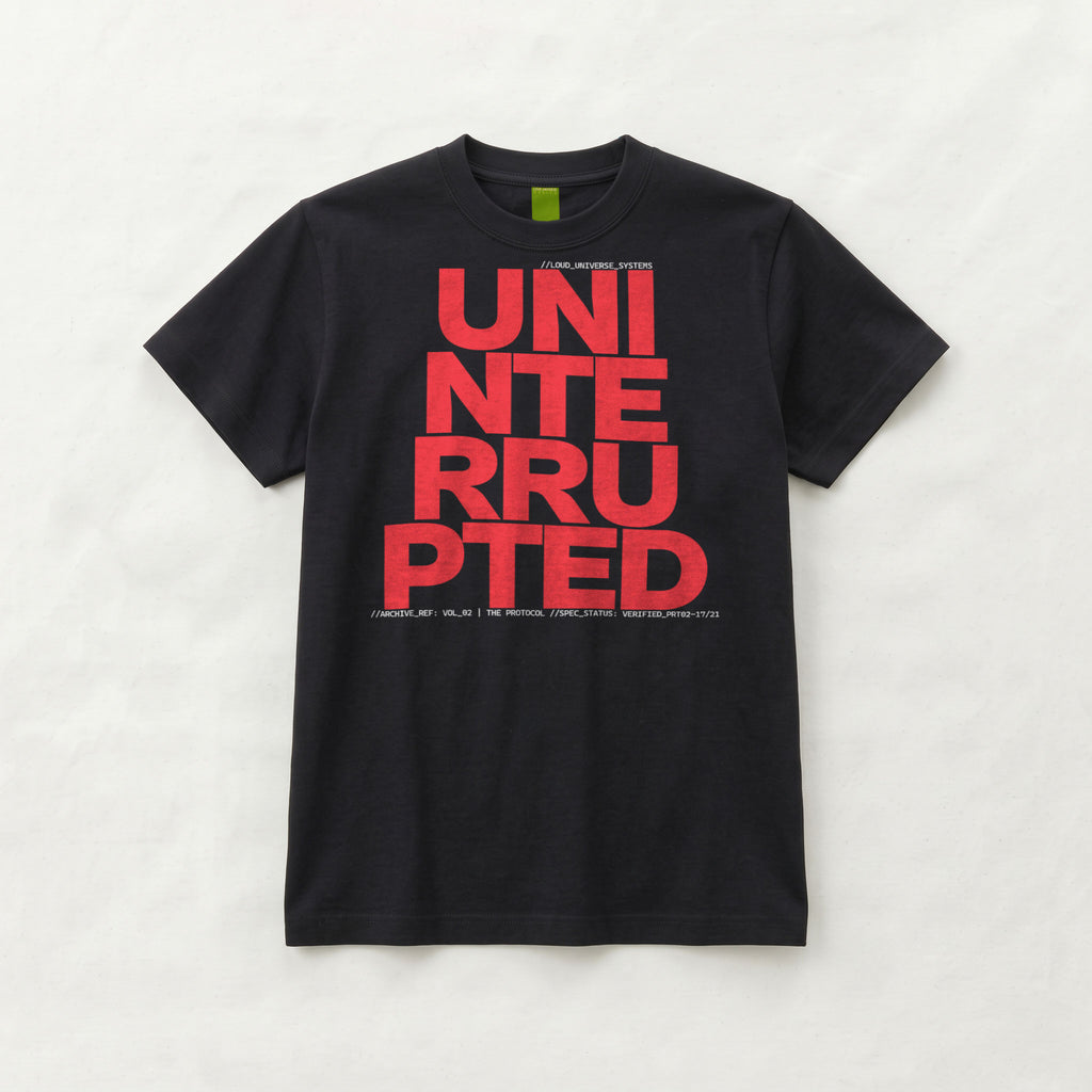 UNINTERRUPTED COMPOUNDING | Unisex Regular Fit Minimalist T-Shirt | Vol. 2