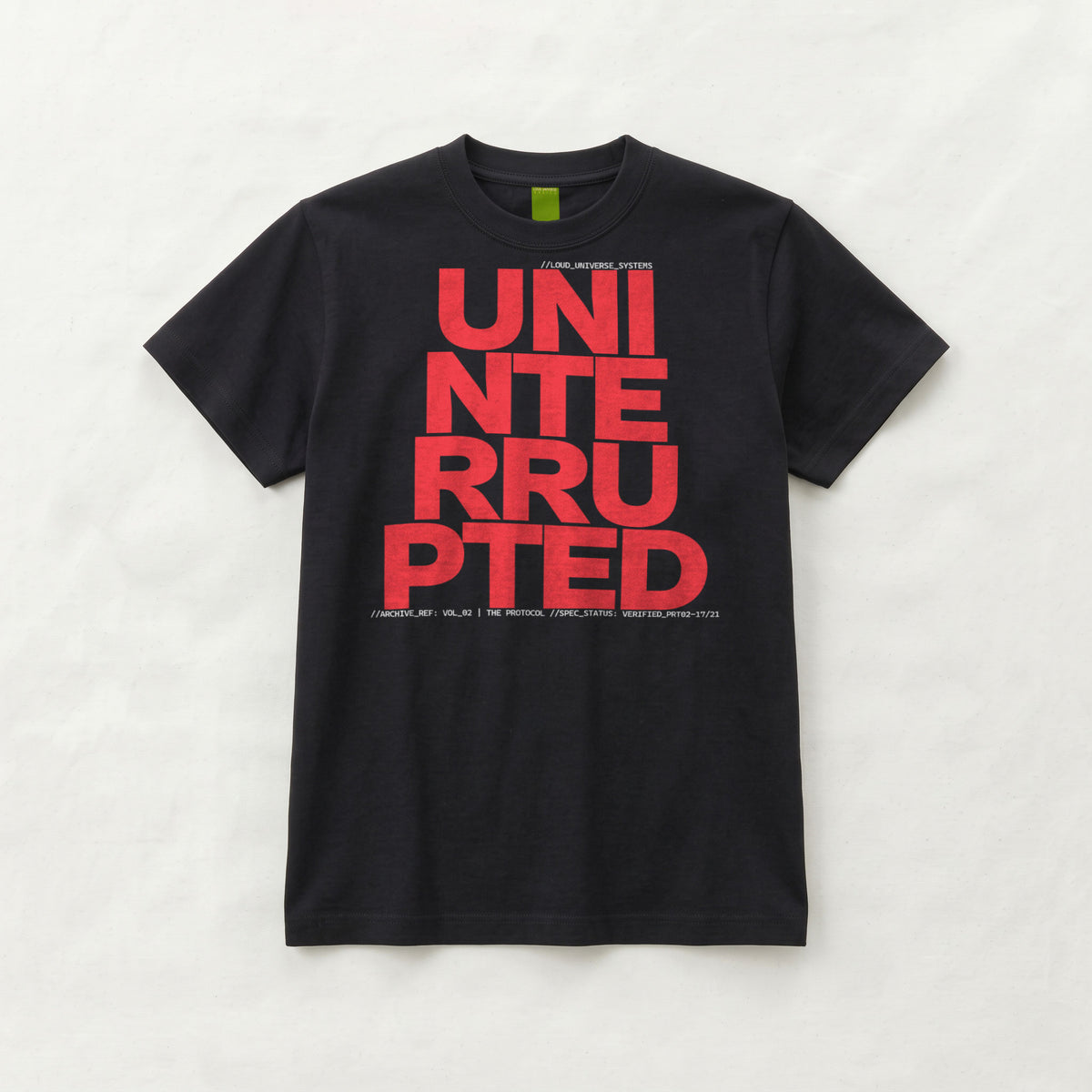 UNINTERRUPTED COMPOUNDING | Unisex Regular Fit Minimalist T-Shirt | Vol. 2
