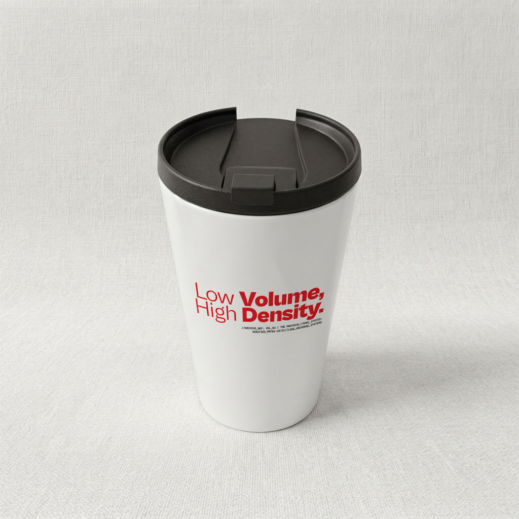 LOW VOLUME HIGH DENSITY | Cone Insulated Tumbler | Vol. 2