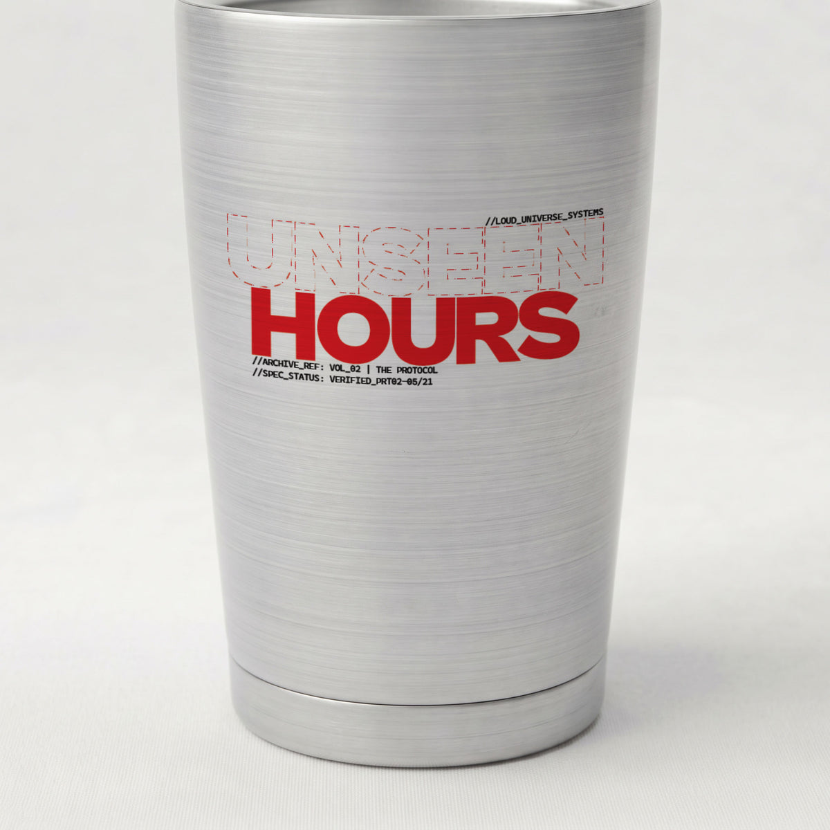 UNSEEN HOURS | Cone Insulated Tumbler | Vol. 2