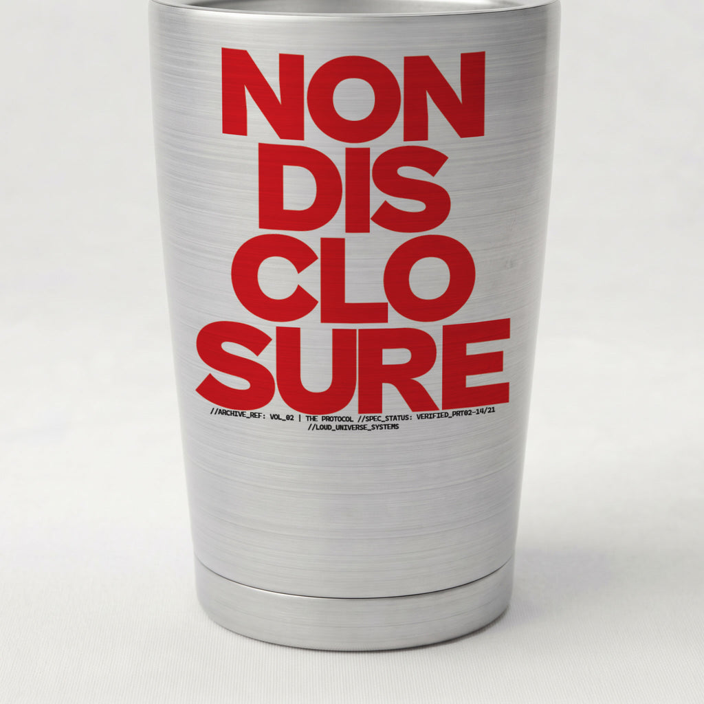 NON-DISCLOSURE | Cone Insulated Tumbler | Vol. 2